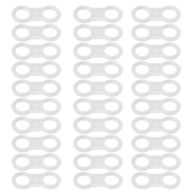 

30Pcs Silicone Rings for Wacky Rigs Senko Baits Fishing Gear for Lures Baits 4.5mm/6.3mm L