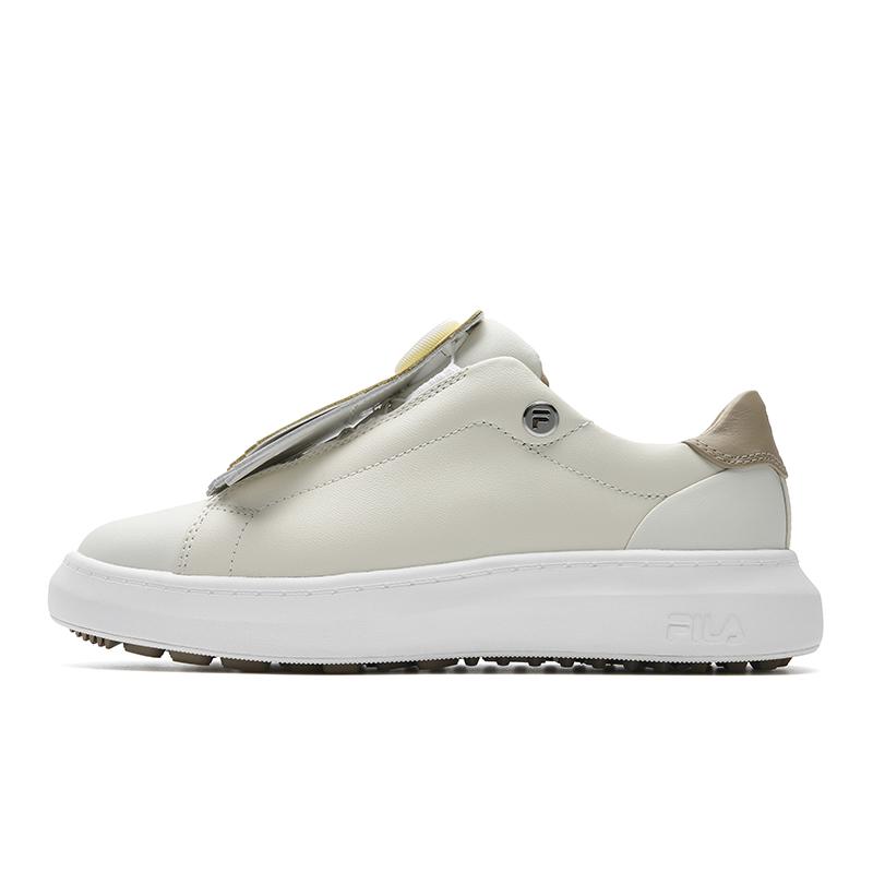 FILA GF 1911 Trainer Fashion Simple Quality Versatile Comfortable Knob Soft Spikes Shock Absorbing Wear Resistant Low Top Golf Shoes A12W611714FTF 39