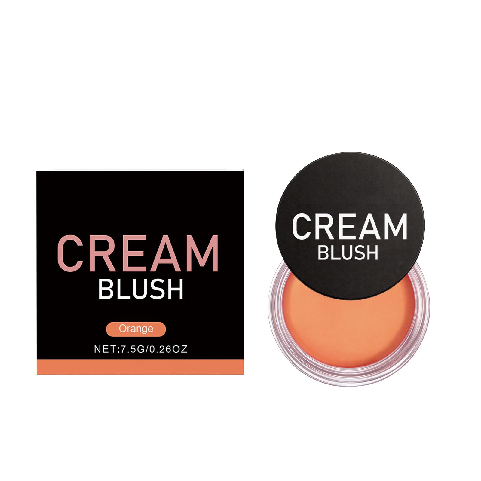 Кремовые румяна с натуральным, растушевывающимся цветом; Гладкая текстура One Size