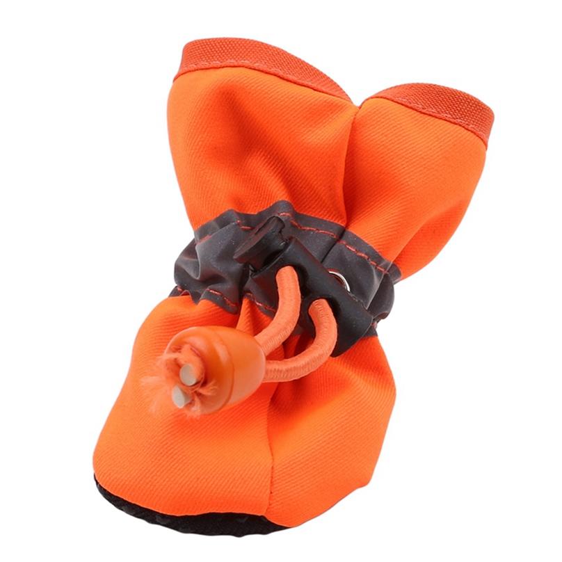 4pcs Waterproof Spring Summer Autumn Pet Dog Shoes Footwear For Small Cats Dogs Puppy Foot Cover