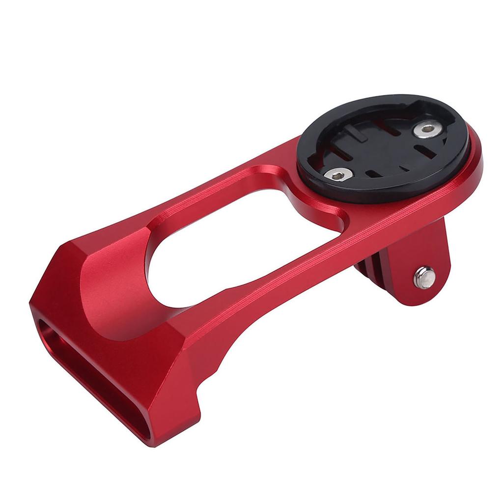 Cycling Bike Stem Extension Mount Holder for Computer & Sports Camera (Red)