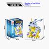 Digimon Building Blocks Kawaii Yagami Taichi Agumon Model Educational Assembly Childrens Toys Birthday Gift Gabumon Figure