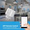 Smart Socket 16A Wifi Smart Plug 433 Mhz RF Wireless Remote Control EU FR Plug With Power Monitoring for Google Assistant Alexa