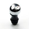New chrome manual 5 speed car ABS shift knob for Peugeot 106 206 306 406 107 207 307 407 301 308 2008