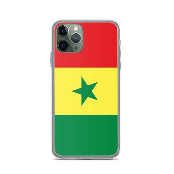 Coque Télephone Drapeau Sénégal - iPhone 11 Pro