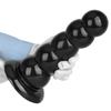 Black Bead Tower Five-bead Pull Bead Anal Plug Anal Anus Anal Expansion Sex Toys Penis