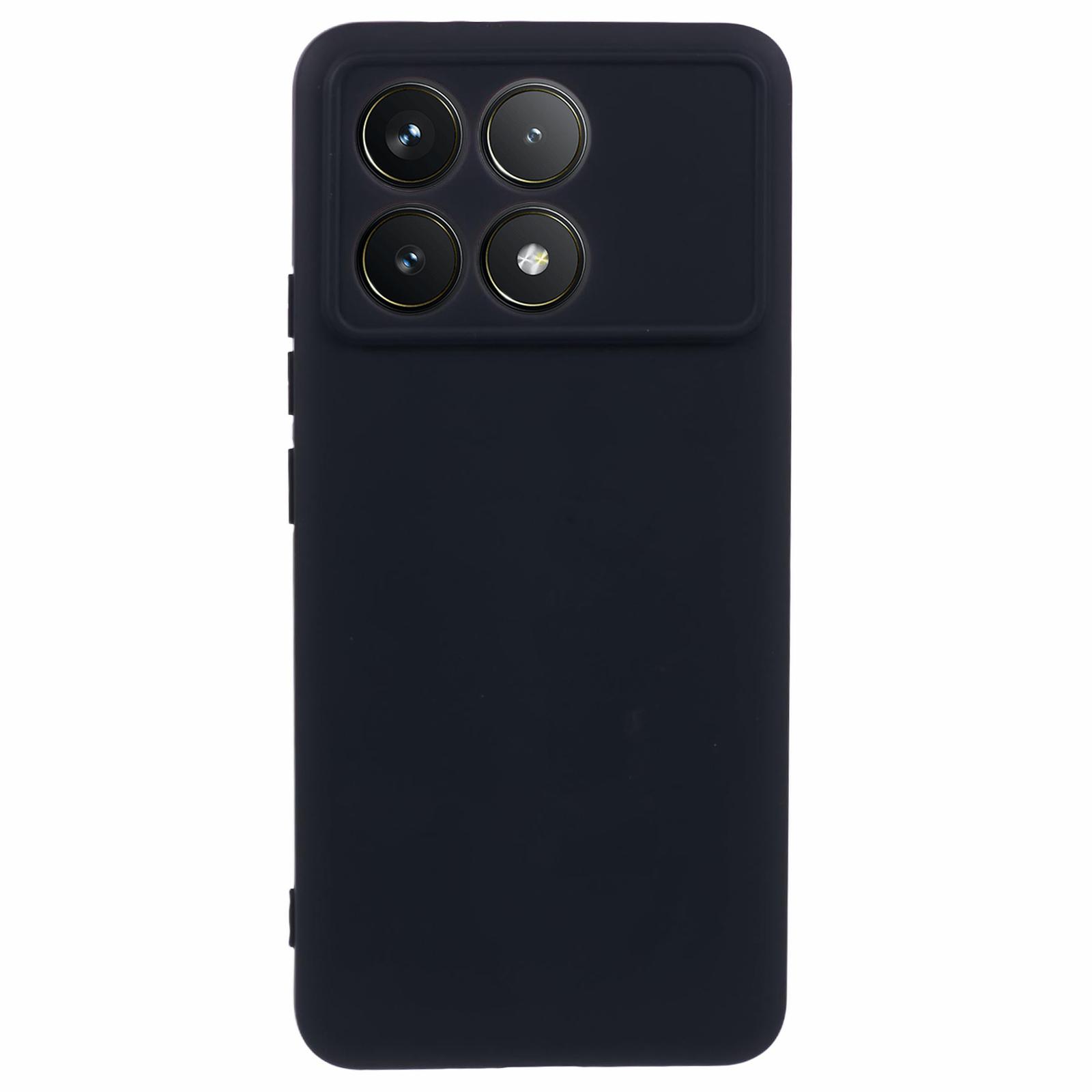 

Для Xiaomi Poco F6 Pro 5G/Redmi K70 5G/K70 Pro 5G Чехол Мягкий ТПУ Чехол для телефона 2.0мм Black