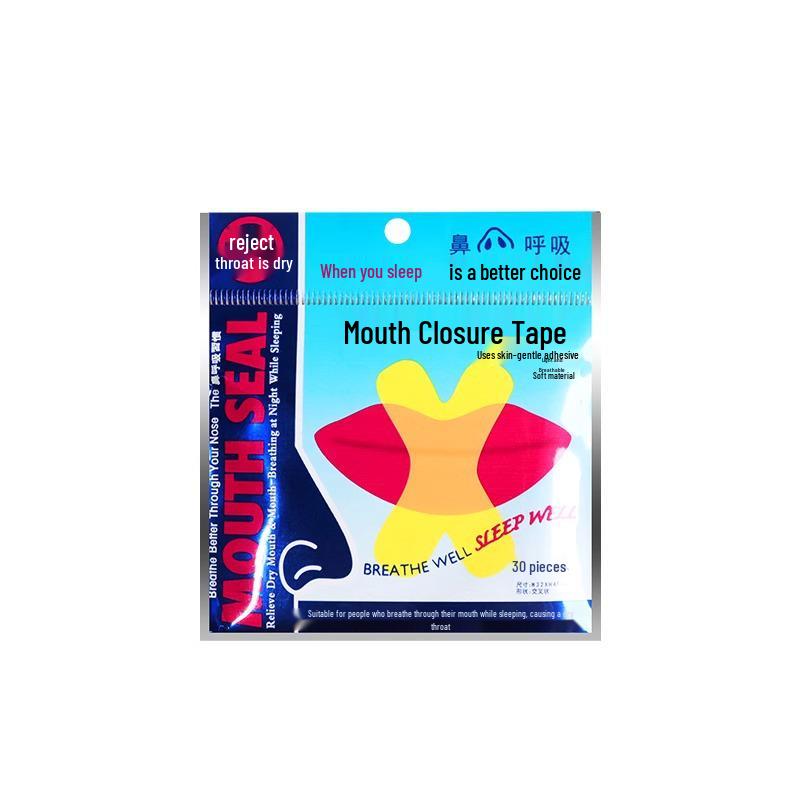 Free Shipping: 10-Year Mouth Taping Strips A1P60 - Breath Tape To Seal Lips and Prevent Mouth Breathing.