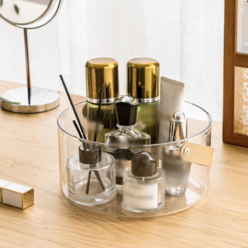 Portable Fruit Storage Basket Clear Plastic Ice Bucket With Hand Strap For Party Beverage Wine Champagne Beer Cooling Container