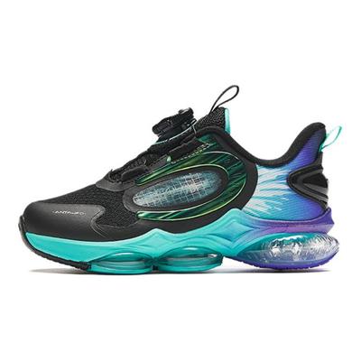 Kids UFO 6.0 Fabric Body Measurement Test Non-Slip Wear-Resistant Breathable Low-Top Running Shoes Kids Running Shoes Black Green 312439901-5