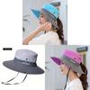 Outdoor Sun Hat For Women With Wide Foldable Sun Protection For Hiking And Travel