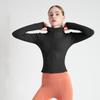 Slim Tracksuit Workout Top Fashion Female Training Jackets Zipper Long Sleeve Yoga Running Sports Coat