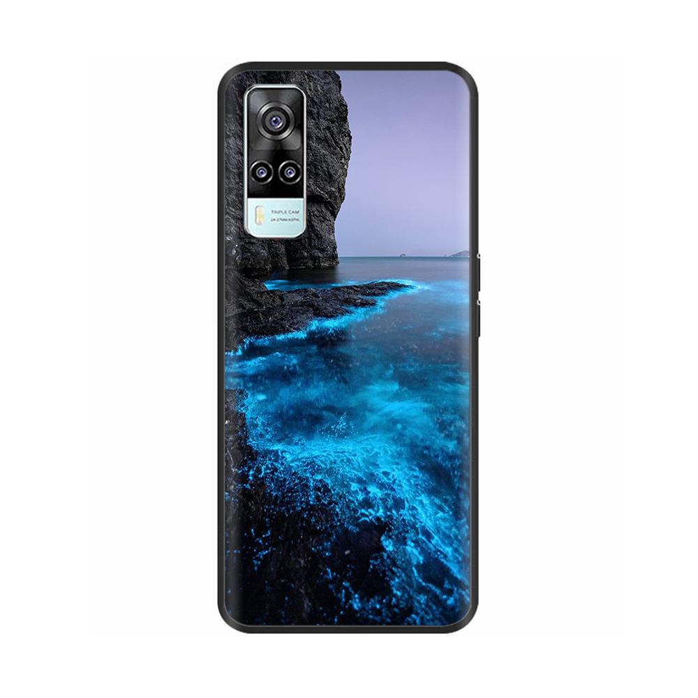 Für Vivo Y33 V2057 Hülle Silikon Weiches TPU Handy Rückabdeckung für Vivo Y33 4G Hülle für vivoY33 Y 33 2021 Coque Fundas Para Bumper
