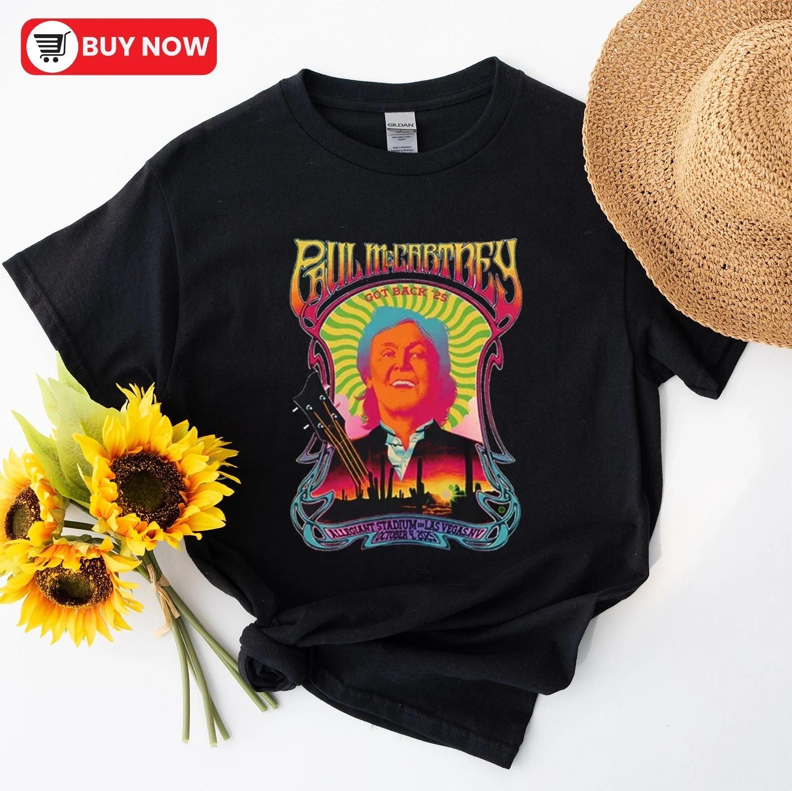 Paul McCartney Got Back 2026 Las Vegas At Allegiant Stadium Tshirt S