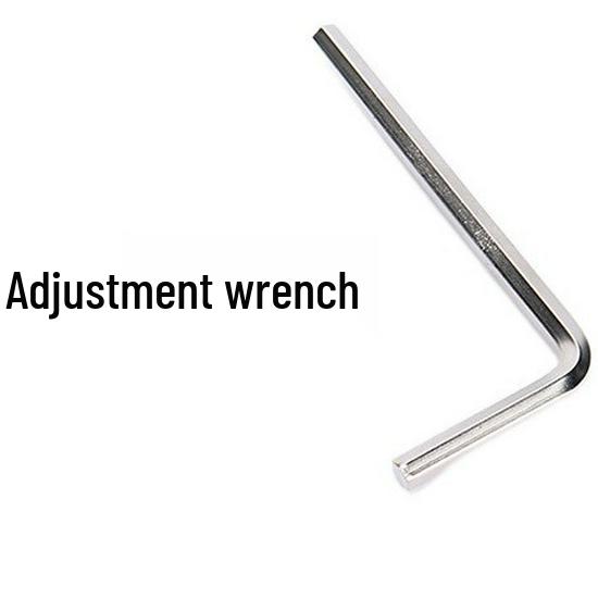 Two-Way Truss Rod Adjustment Tool with Black Leather Handle