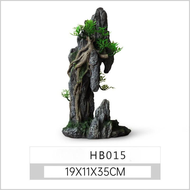 Aquarium Decor Stone Rockery Cave Ornament