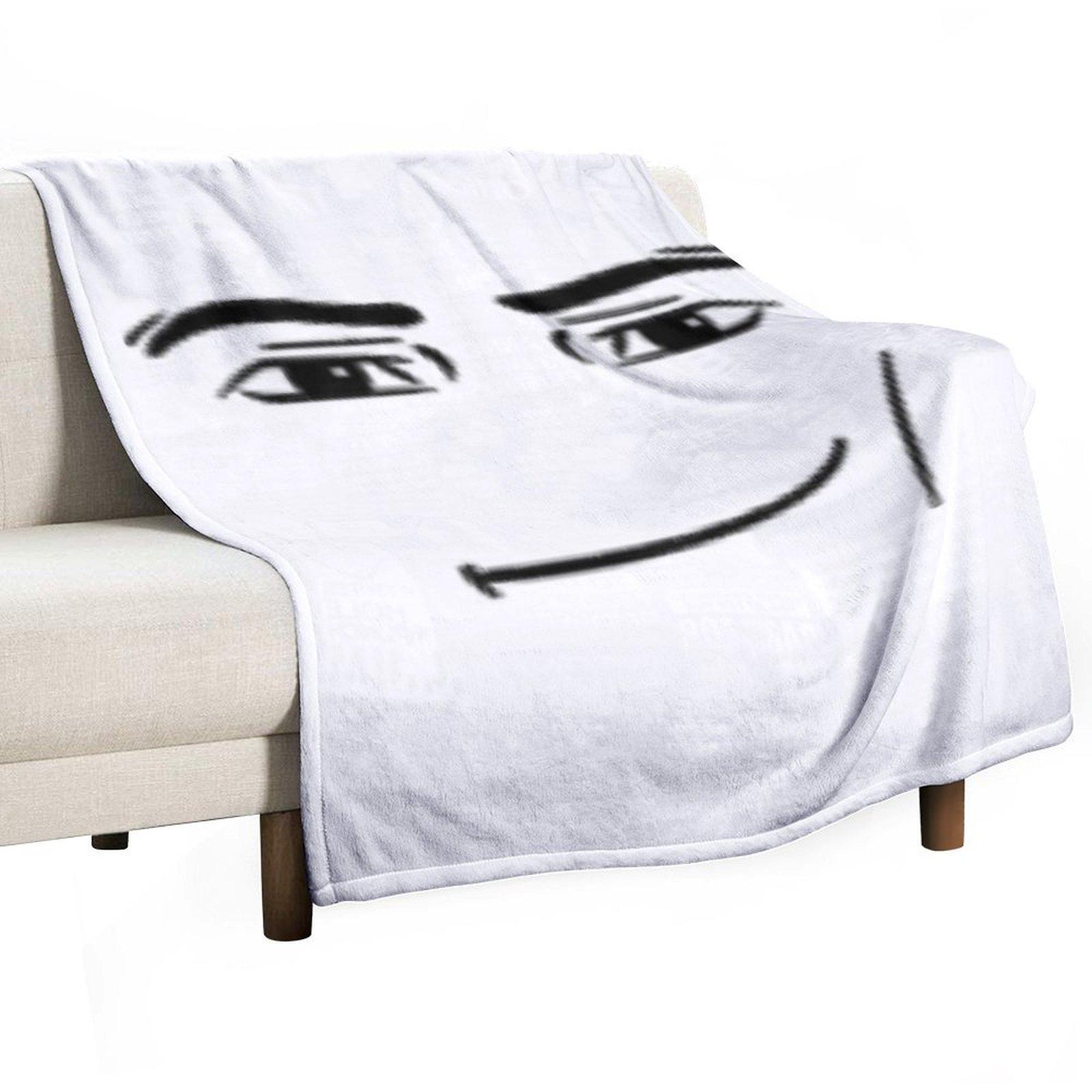 

Man Face Throw Blanket Fashion Sofas heavy to sleep Thermal Plaid Blankets 30x40in