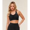 High Support Ruched Sports Bra Gs Black B5c4q Bb2j