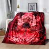 Scarlet Witch blanket sofa bed Plush blanket animation custom blanket  flannel warm soft plush Halloween thin blanket