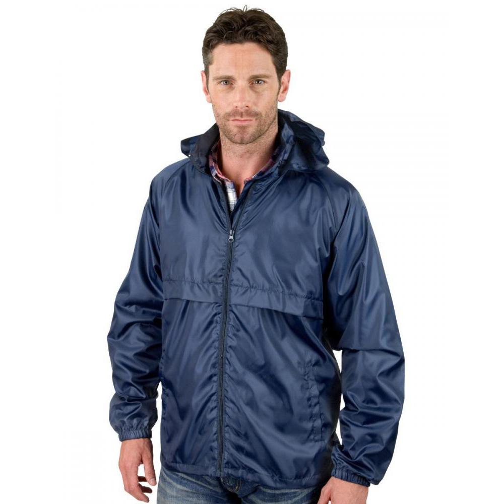 Result Heren Core Volwassen Windbreaker Waterafstotend Winddicht Jack