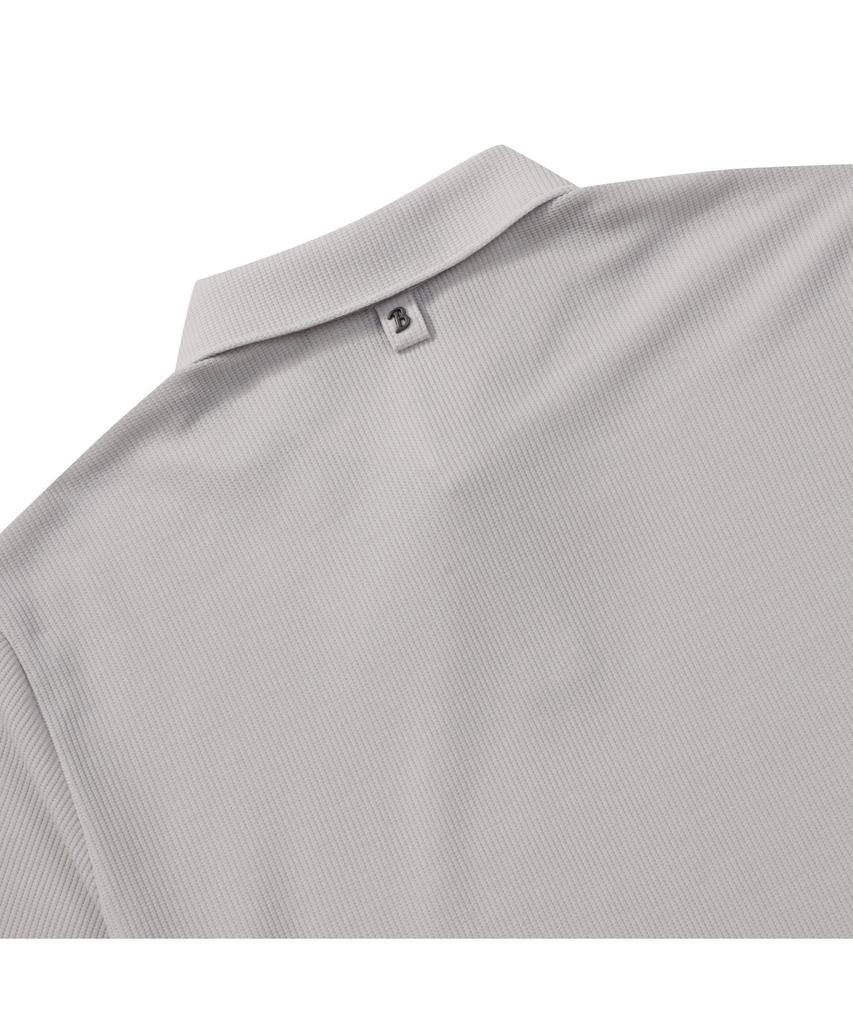 BRENTWOOD Knitted Solid Polo Neck T-Shirt Brtam25511Bex