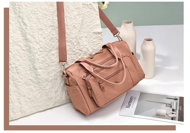 2026 Women's Versatile Lightweight Nylon Crossbody Bag - Wear-Resistant, Large Capacity for Casual Travel