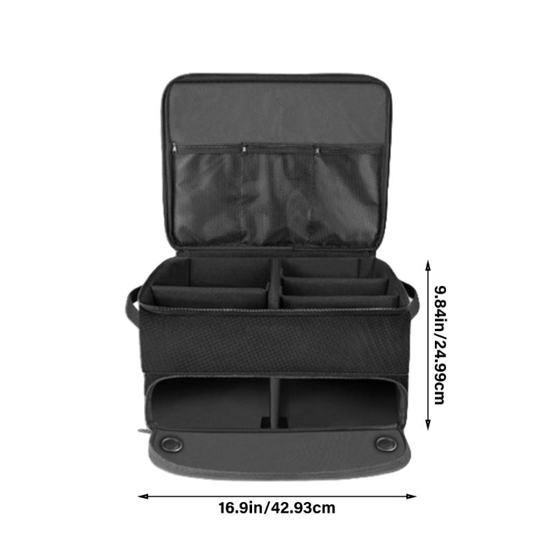 Wasserdichte Auto Golfschuhtasche mit Fach Golf Kofferraum Organizer Outdoor Sportbekleidung Aufbewahrungstasche Langlebig