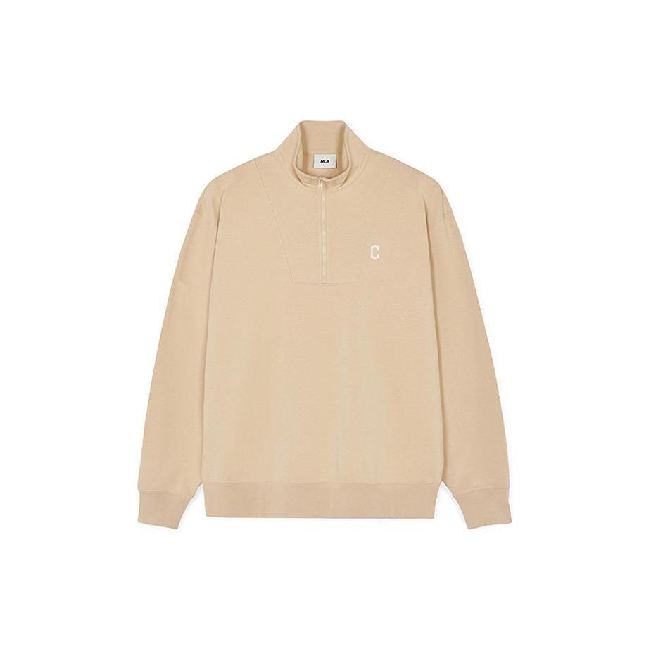 MLB SS24 Sweatshirt Unisex Light Beige 3AMTB0241-45BGL S