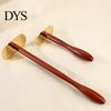 Professional Body Massage Tool Brass Gua Sha Scraper, Long Handle for Back Portable Self Care Equipment Neck, Meridian Relaxation Stick Care, Home Spa