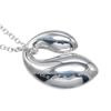 TIFFANY&Co. Double teardrop Necklace Silver925 5.42g Women Used