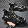 Guochao summer outdoor casual men's and women's shoes fly-woven breathable mesh shoes Vance running sports shoes