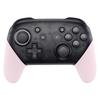 eXtremeRate Replacement Left and Right Handle Grip Case for Switch Pro Pure Color Glossy DIY Hand Grip Case for Switch Pro Controller the Switch Pro