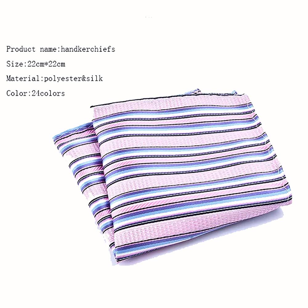 1pcs High Grade  New Style Hot Sale Handkerchief Black Suit Accessories Solid Men Abraham