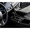 Central Console Gear Shift Frame Panel For Honda Civic 10th 2016-21 Black Suede