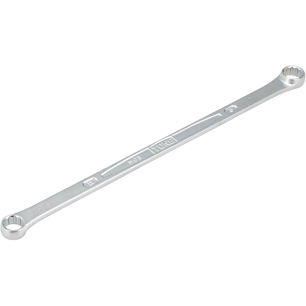 Tone HPM05-1719 Ultra Long Straight Wrench 17mm x 19mm Double Open End Tool