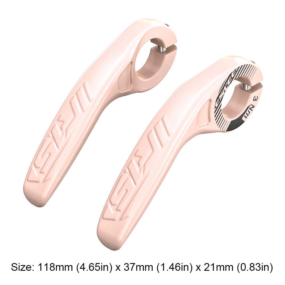 Bicycle Handlebar Bar Ends Multi Angle Adjustment Carbon Fibre Auxiliary Riding Horn Rest Handlebars Outdoor Cycling Accessories