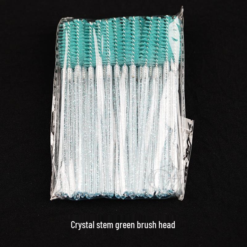Wanjia Crystal Spiral Lash and Brow Brush - Fine, Disposable, Special Color for Wedding and Beauty Use