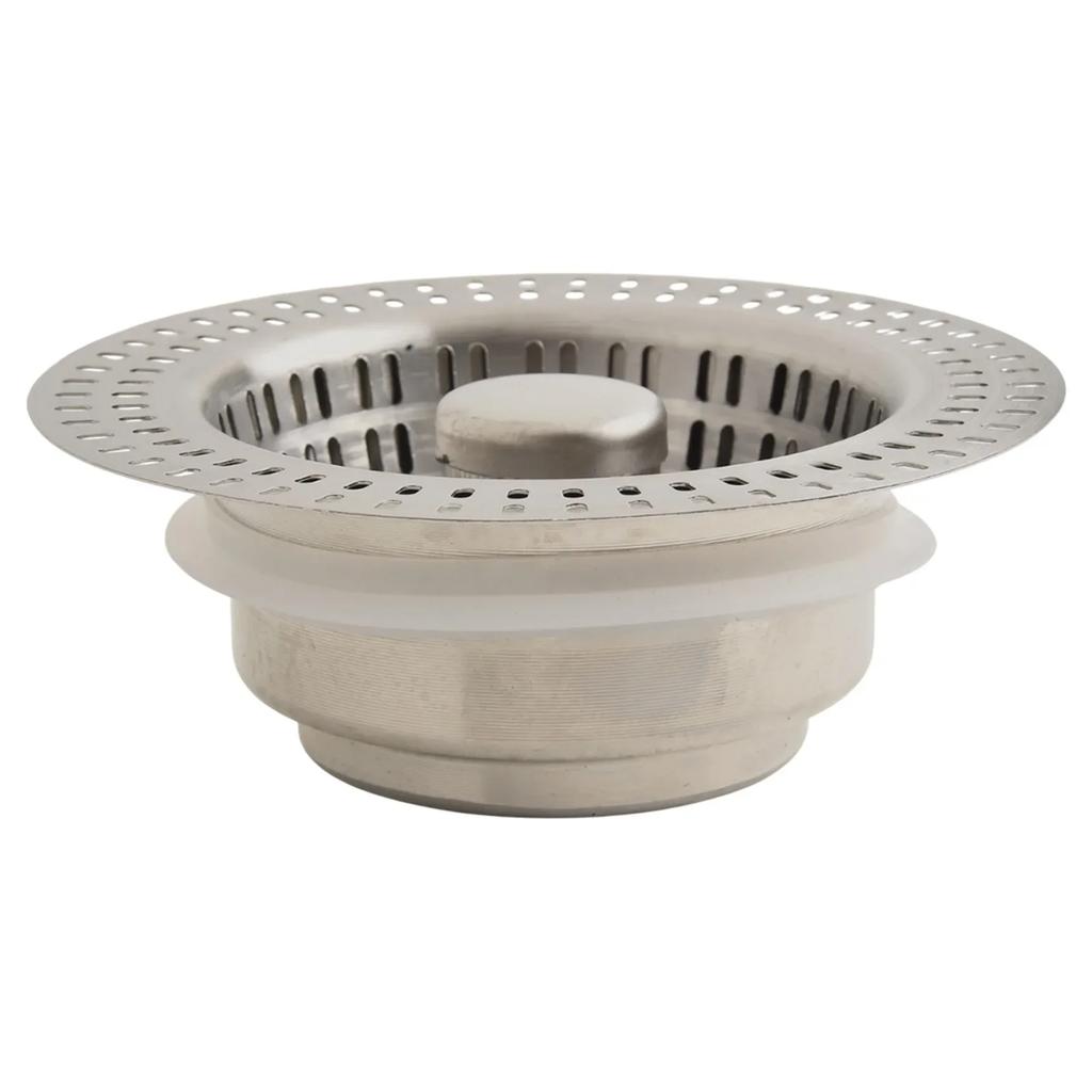 For Standard Sinks Kitchen Sink Stopper Stainless Steel Sink Stopper Kitchen Use 2.76 To 3.38 Inches Stainless Steel Filters