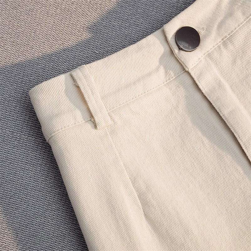 2024 Women's Trendy High-Waist Ruffle A-line Skirt - Spring & Autumn Collection