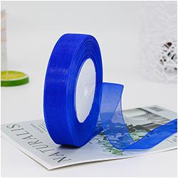 Factory 20 mm Gift Ribbons Nylon Organza Ribbons Roll for Wrapping