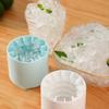 Mini silicone ice cube mold, circular ice bucket, ice storage box, home bar DIY refrigerator, freezer, ice maker