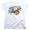 Avatar The Last Airbender Avatars Group Womens T Shirt White Officially Licensed
