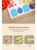 Handmade Wooden Math Clip Beads: Educational Number Matching Toy for Children