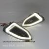 Dual-Color Square Daytime Running Lights for 2015-2018 Ford Edge