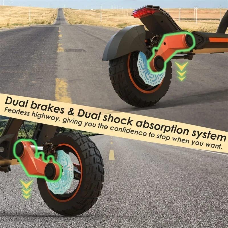 EU Stock Original KuKirin G3 Electric Scooter 1200W Motor 52V 18Ah battery 10.5 Inch Tire Touchable Display 50KM/H E-Scooter