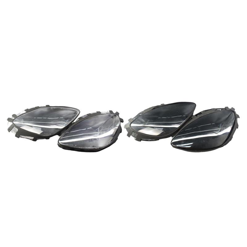 1 Pair Headlight Len Shell Covers for C6 20789688 20936418 25867780