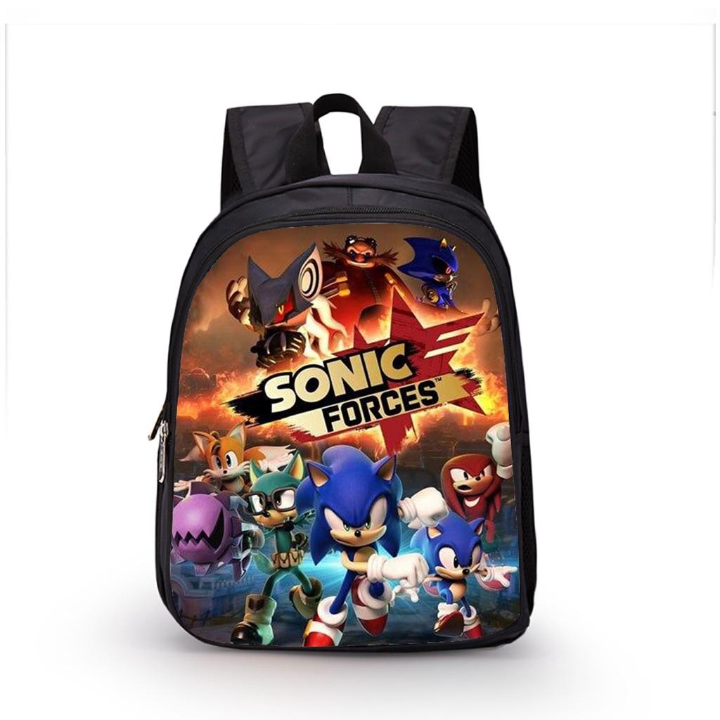 Sonic Schülerrucksack Große Kapazität Wasserdicht und Verschleißfest Kinderrucksack