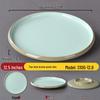 Melamine Nordic Style Cold Dish & Stir-fry Plate for Restaurants and Hotels