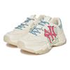 MLB Big Ball Chunky Sneakers Unisex Low Top White/Blue Color Sneakers 3ASHCLC2N-50IVS