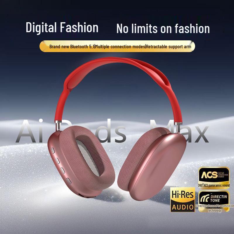 Huaqiangbei P9 Max Noise Cancelling Kabellose Bluetooth Over-Ear Kopfhörer für Apple